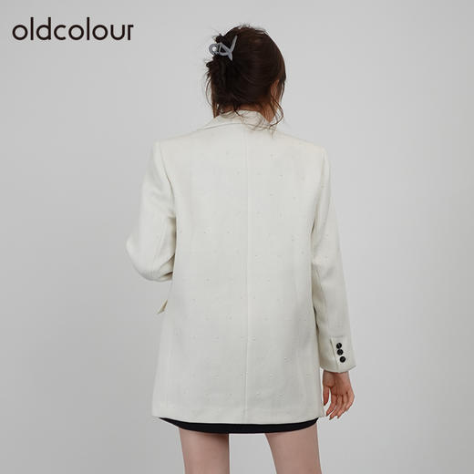 oldcolour春秋商场同款休闲简约宽松气质西装外套女N34048460 商品图4
