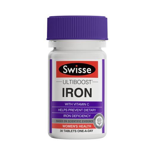 【组合装】香港直邮 澳洲Swisse 迷你版钙+维生素D 300粒*1瓶+澳洲Swisse铁元补铁片 30粒*2瓶 商品图8