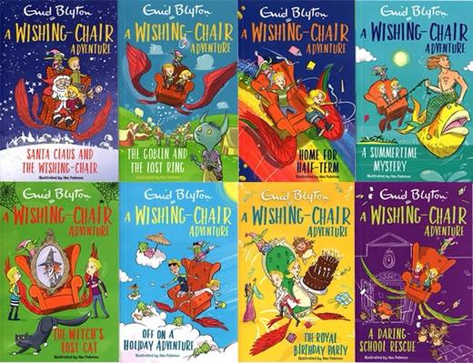 The Wishing Chair Short Story Collection 飞天魔椅短篇故事 8册套装 伊妮德·布莱顿 奇幻冒险全彩桥梁书 商品图1