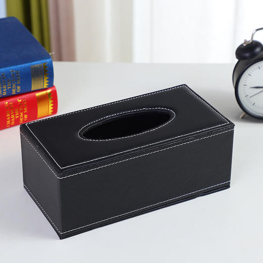 仿皮纸巾盒 商品图0