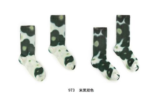 JNBY  22年秋款  休闲印花中筒袜子  6M9N10720 商品图4