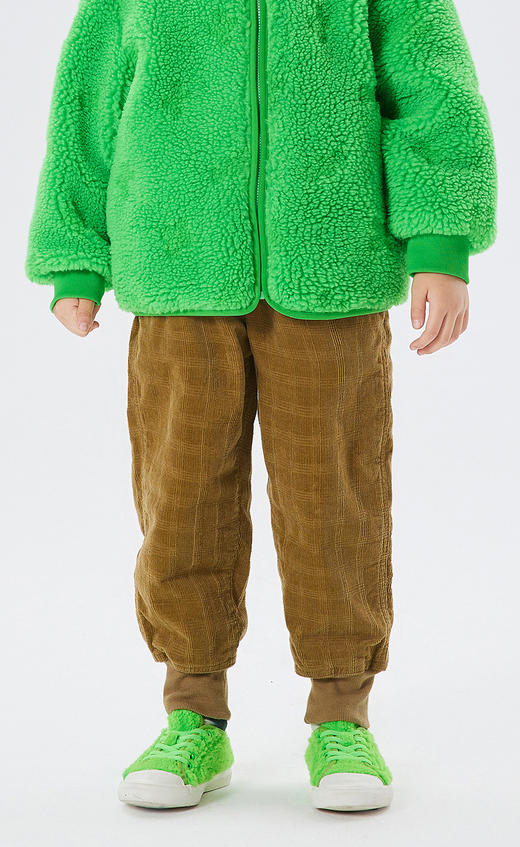 JNBY   22年秋款  弹力灯芯绒束脚长裤 1M9E12500 商品图5