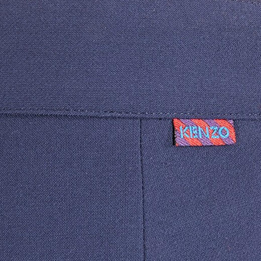 KENZO 高田贤三 男士棉质字母刺绣徽标休闲牛仔裤 蓝色 F855 PA233 1RN 76 商品图3