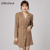 oldcolour2021秋商场同款气质高级感西装外套通勤N34048410 商品缩略图1