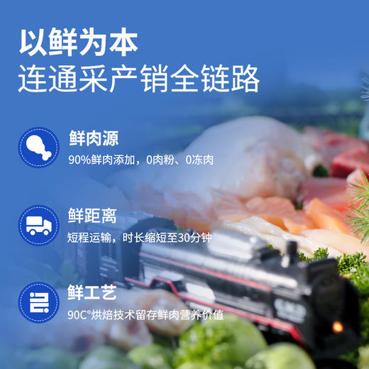 新海洋之星 低温烘焙猫粮1kg 鲜肉高蛋白增肥呵护肠胃 商品图1