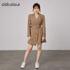 oldcolour2021秋商场同款气质高级感西装外套通勤N34048410 商品缩略图0