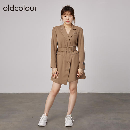 oldcolour2021秋商场同款气质高级感西装外套通勤N34048410 商品图0