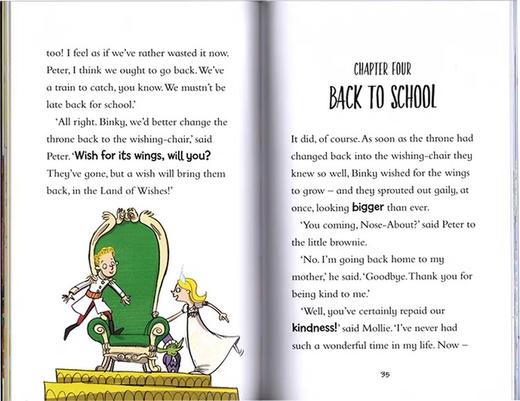 The Wishing Chair Short Story Collection 飞天魔椅短篇故事 8册套装 伊妮德·布莱顿 奇幻冒险全彩桥梁书 商品图2