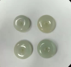 白玉吊坠-羊脂白玉平安扣