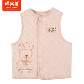 商场同款棉果果秋季男童女童保暖舒适空气层马夹M401171622688