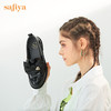 Safiya/索菲娅 浅口单鞋2022秋季新款潮趣简约爱心少女蝴蝶结乐福鞋女 SF23112022 商品缩略图0