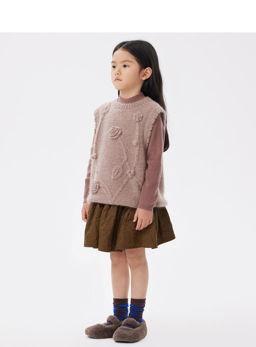 JNBY  22年秋款  绒毛浅口鞋  6M9M10510 商品图1