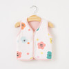 【卡通潮范 一衣两穿】婴儿马甲春秋外穿宝宝背心儿童新生儿小马夹男孩女童夏季薄款坎肩 商品缩略图4