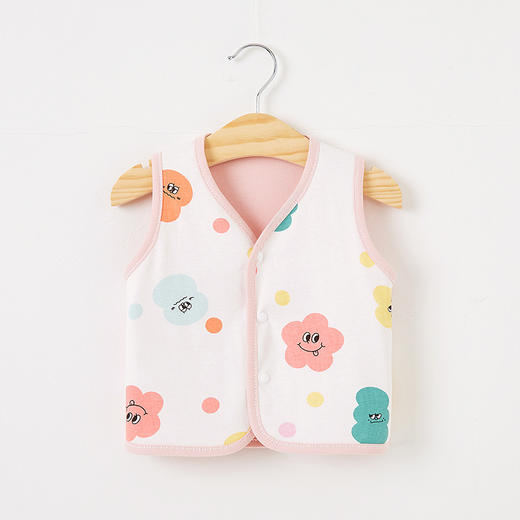 【卡通潮范 一衣两穿】婴儿马甲春秋外穿宝宝背心儿童新生儿小马夹男孩女童夏季薄款坎肩 商品图4