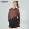 oldcolour2021秋季商场同款通勤百搭长袖衬衫女N34013207 商品缩略图0