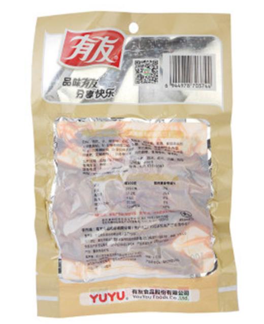 【亚欧超市】有友泡凤爪椒香180g/袋 商品图2