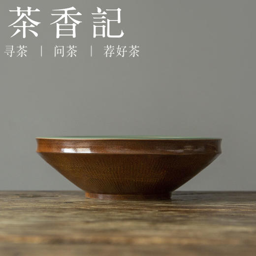 茶香记 双色釉玉镯双层大壶承 青瓷 双色釉 玉石质感 容量大 实用 商品图1