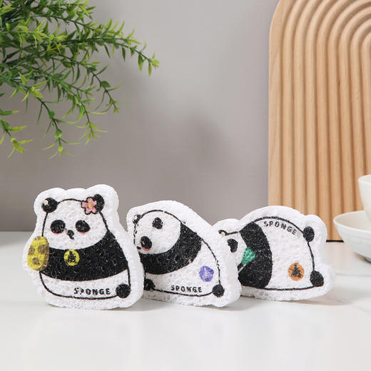 【签到礼品】美丽雅压缩木浆棉家用厨房抹布刷锅刷碗清洁神器 商品图1