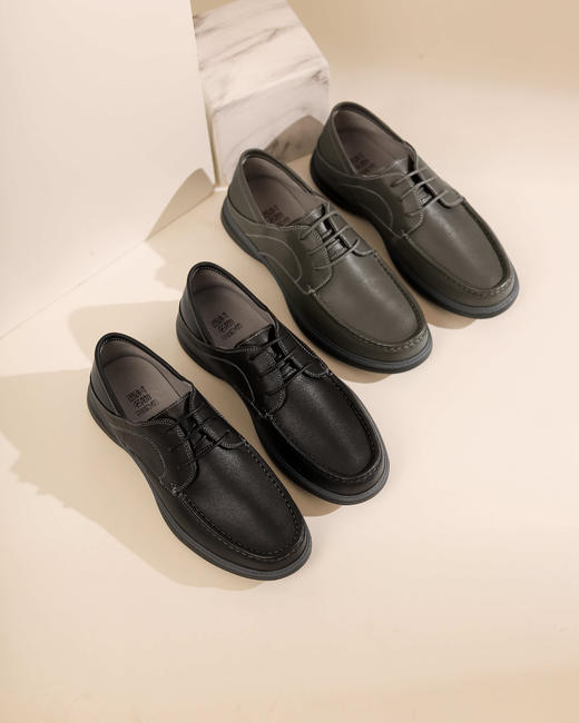 西村名物2022新款一脚蹬男单鞋男鞋真皮男士商务皮鞋皮鞋男X12AW10781 商品图0