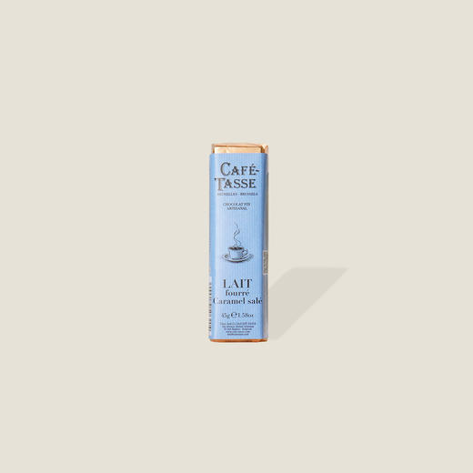 CAFE-TASSE 海盐焦糖香味牛奶巧克力 45g 商品图0