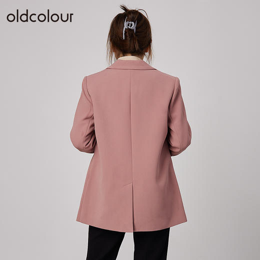 oldcolour2021秋商场同款甜美休闲气质高级感西装外套N34048439A 商品图3