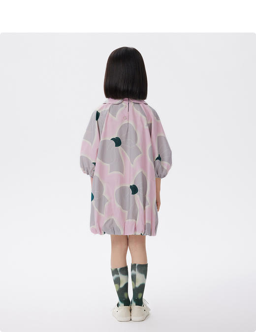 JNBY  22年秋款  休闲印花中筒袜子  6M9N10720 商品图3