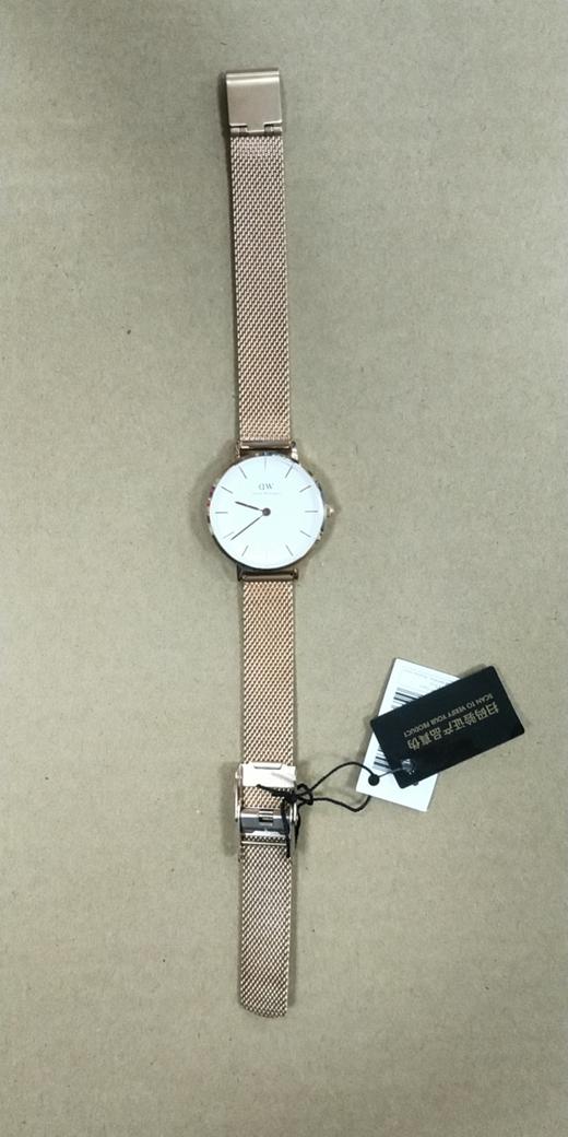 7350068246654 丹尼尔惠灵顿DANIEL WELLINGTON 28mm轻奢精巧雅致金属编织石英表女 DW00100219 商品图2