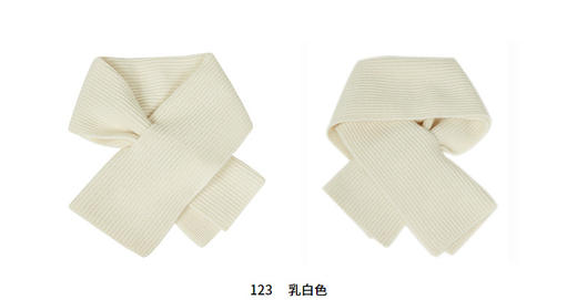 JNBY   22年秋款  绵羊毛质免扣围巾  6M9K10830 商品图6