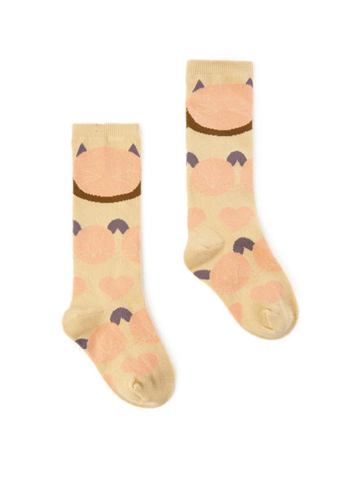 JNBY  22年秋款  柔软印花袜子  6M9N10700 商品图0