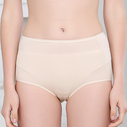 【超值纯棉3条装高腰】SCHIESSER德国舒雅内裤女士   同色3条装舒纯棉高腰三角裤30-5566S 商品图1
