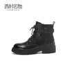 西村名物英伦风马丁靴女2022秋季新款短靴机车靴厚底百搭43961 商品缩略图3