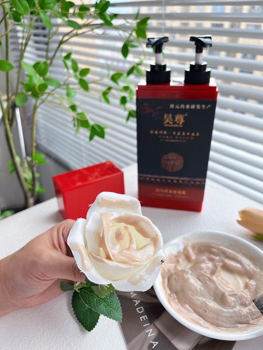 【2瓶拍.昊尊首乌润墨养发染发剂】染发过程不伤发质，不黑头皮，还能养护秀发，一举多得-ZBZ 商品图1