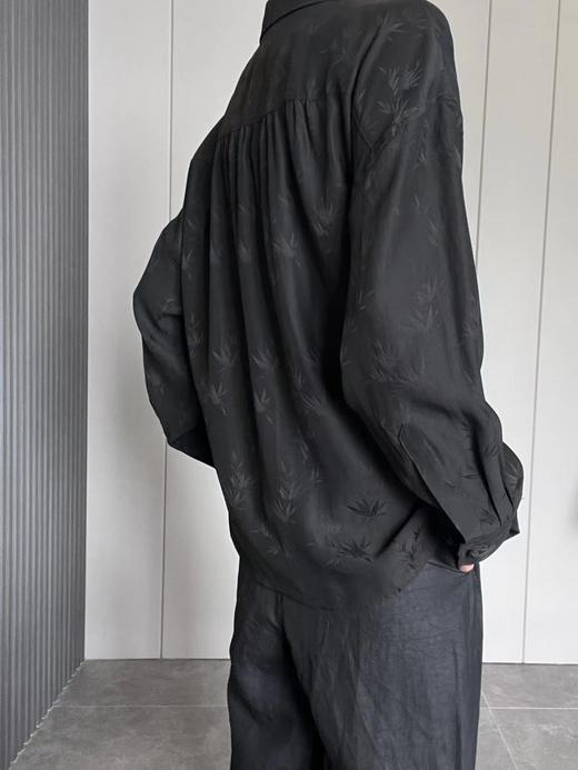 预定|盛唐牡丹 市隐系列V领斜扣收腰衬衣.潮快闪[福利品] 商品图6