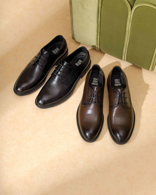 西村名物2022新款一脚蹬男单鞋男鞋真皮男士商务皮鞋皮鞋男10831 商品图0