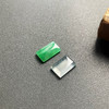 玻璃种和阳绿翡翠无事牌戒面 商品缩略图0