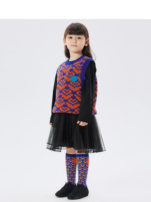 JNBY  22年秋款  条纹印花袜子  6M9N10730 商品图2