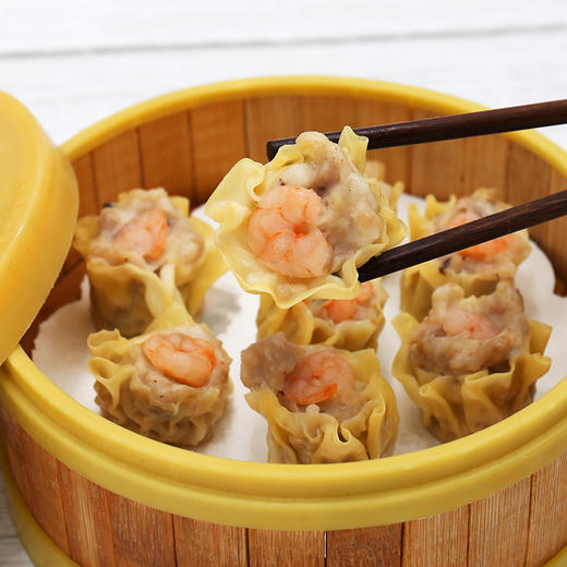 广州酒家 虾仁干蒸烧卖210g*2袋装方便速冻食品广式早茶早餐点心 商品图5