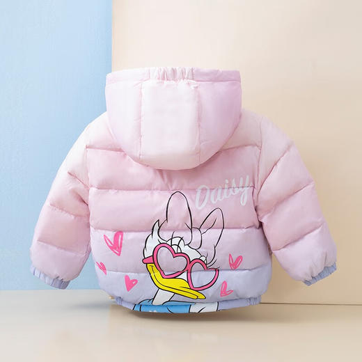 【商场同款】迪士尼童装渐变色甜美女童秋冬保暖羽绒服可爱女宝外出服214DS0271 商品图5
