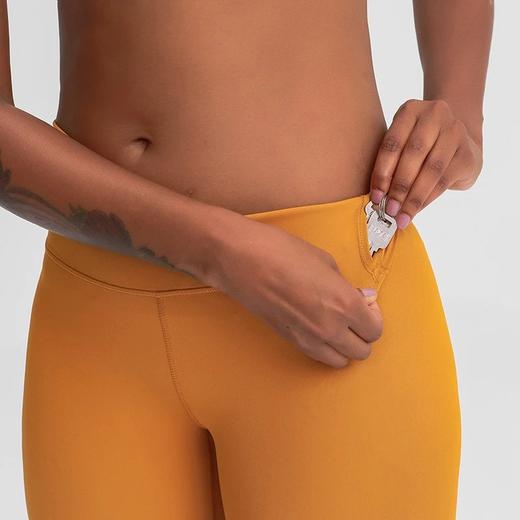 【常规款】lulu同款 leggings 经典长款秋冬双面磨毛裸感瑜伽裤女高腰提臀跑步运动小脚健身裤 商品图2