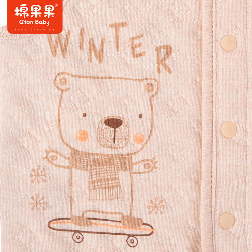 商场同款棉果果秋季男童女童保暖舒适空气层马夹M401171622688 商品图4