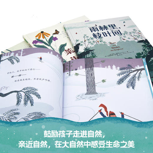 雪地上+ 雨林里+池塘上+菜园里 商品图2