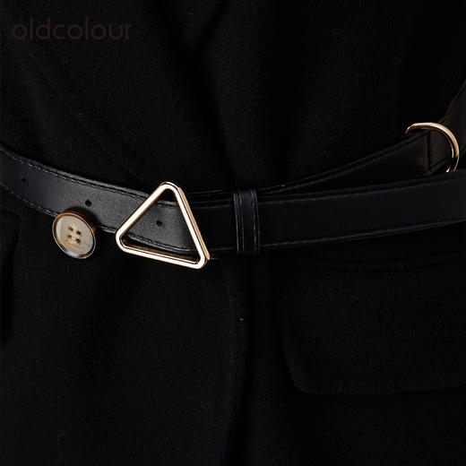 oldcolour2021秋商场同款个性时尚格子收腰马夹通勤N34032450 商品图3