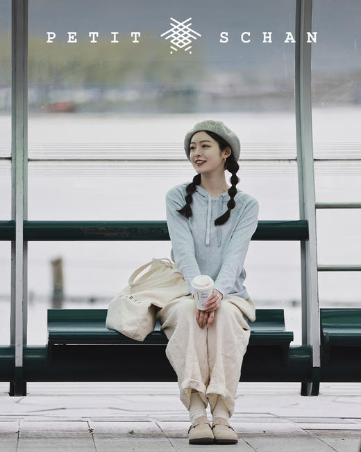 PETIT SCHAN小闪 CLO#052 Dirty Sweater 羊绒棉 印染带帽针织衫 商品图6