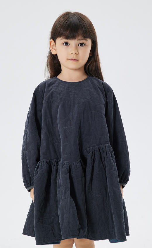 JNBY  22年秋款  保暖长袖连衣裙  1M9G12120 商品图5