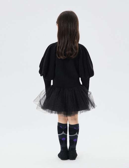 JNBY  22年秋款  泡泡袖针织长袖毛衫连衣裙1M9G12130 商品图5