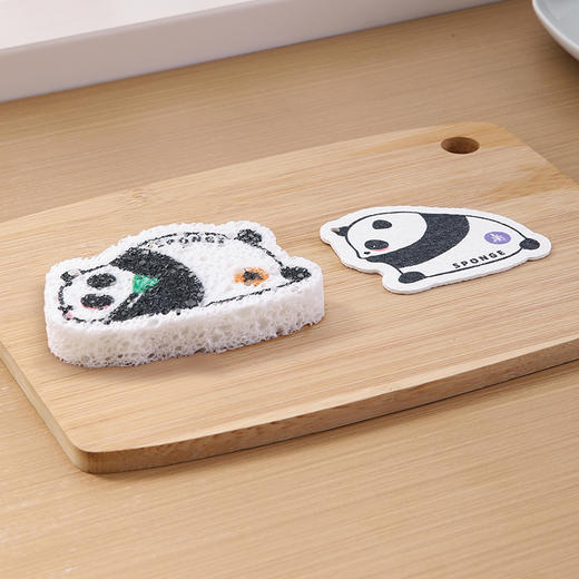 【签到礼品】美丽雅压缩木浆棉家用厨房抹布刷锅刷碗清洁神器 商品图3