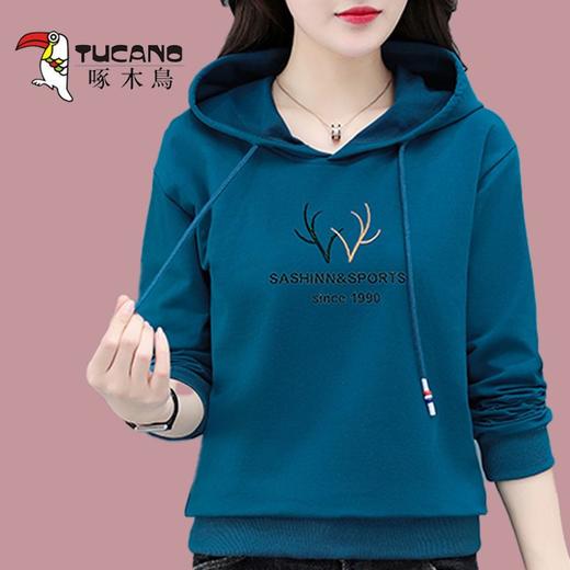 TZW-啄木鸟春秋运动连帽卫衣女 商品图1