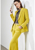 “活力晖黄”J93A3472颈袖添香秋新款女装OL商务时尚修身女士西装职业装套装正装J93A3472 商品缩略图0