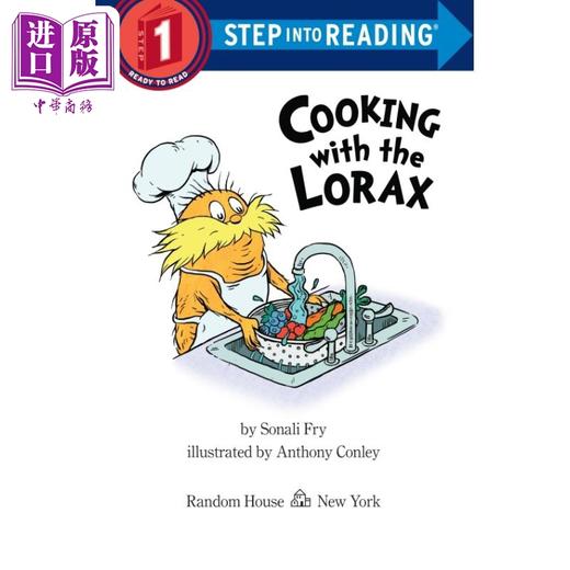 【中商原版】Step into Reading Step 1 Cooking With The Lorax 兰登阅读进阶1苏斯博士 与罗力斯一起煮食 英文原版 儿童绘本 商品图1