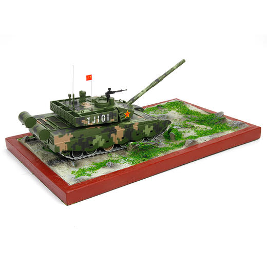 特尔博仿真坦克底座 手办军事场景模型 陆战武器装备实战场景 商品图6